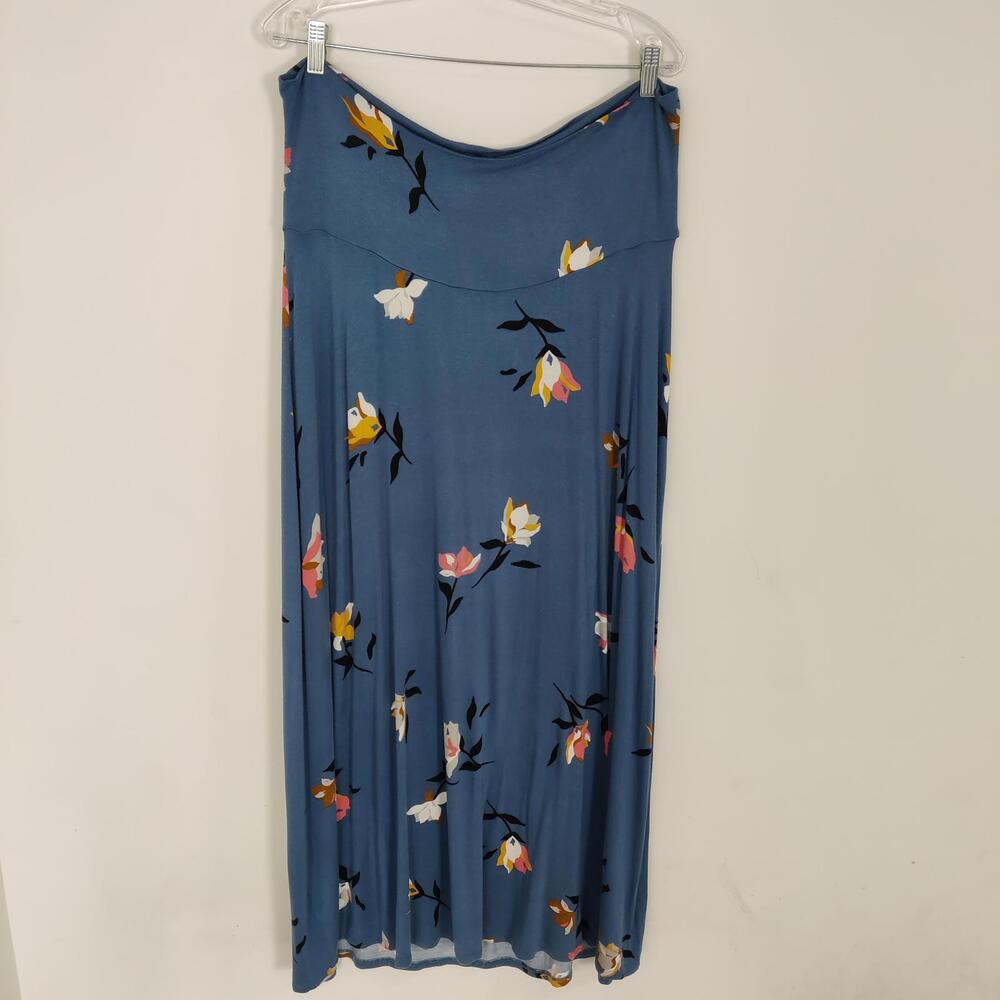 Motherhood Maternity Women's Floral Strapless Dress Size XL Bohemian Summer
